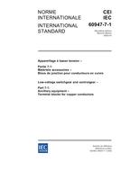 IEC 60947-7-1 Ed. 2.0 b PDF IEC 60947-7-1 Ed. 2.0 b PDF