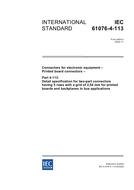 IEC 61076-4-113 Ed. 1.0 en:2002 PDF
