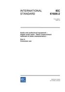 IEC 61606-2 Ed. 1.0 en:2003 PDF