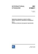 IEC 61968-1 Ed. 1.0 en:2003 PDF