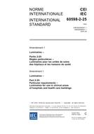 IEC 60598-2-25 Amd.1 Ed. 1.0 b:2004 PDF