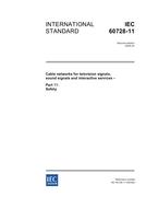 IEC 60728-11 Ed. 2.0 en:2005 PDF