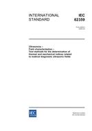 IEC 62359 Ed. 1.0 en:2005 PDF