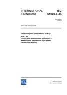 IEC 61000-4-33 Ed. 1.0 en PDF