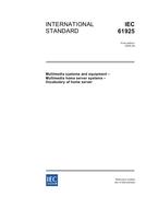 IEC 61925 Ed. 1.0 en:2005 PDF