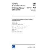 IEC 60512-1-100 Ed. 2.0 b:2006 PDF
