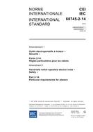 IEC 60745-2-14 Amd.1 Ed. 2.0 b:2006 PDF