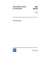 IEC 62314 Ed. 1.0 en:2006 PDF