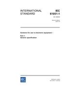 IEC 61051-1 Ed. 2.0 en:2007 PDF