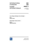 IEC 60947-1 Ed. 5.0 b:2007 PDF