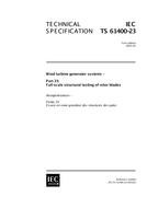 IEC 61400-23 Ed. 1.0 en:2014 PDF
