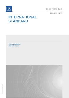 IEC 60086-1 Ed. 12.0 en:2015 PDF