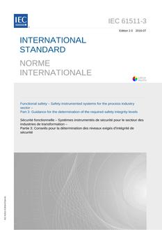 IEC 61511-3 Ed. 2.0 b PDF IEC 61511-3 Ed. 2.0 b PDF