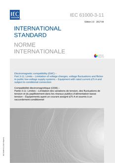 IEC 61000-3-11 Ed. 2.0 b PDF