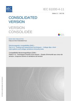 IEC 61000-4-11 Ed. 2.1 b:2017 PDF