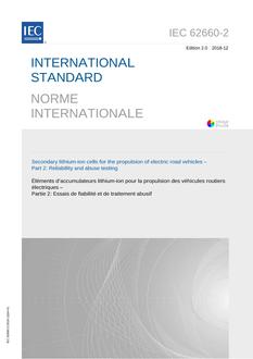 IEC 62660-2 Ed. 2.0 b PDF IEC 62660-2 Ed. 2.0 b PDF