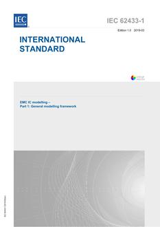 IEC 62433-1 Ed. 1.0 en:2019 PDF