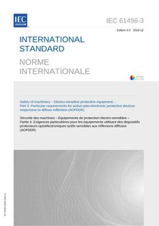 IEC 61496-3 Ed. 3.0 b PDF