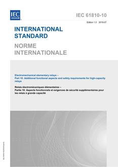 IEC 61810-10 Ed. 1.0 b PDF