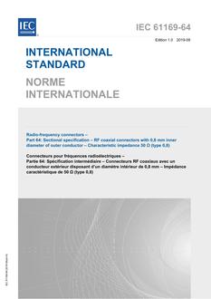 IEC 61169-64 Ed. 1.0 b PDF