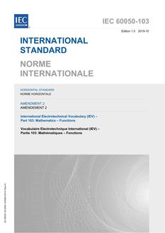 IEC 60050-103 Amd.2 Ed. 1.0 b:2019 PDF