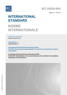 IEC 60050-904 Amd.3 Ed. 1.0 b:2019 PDF