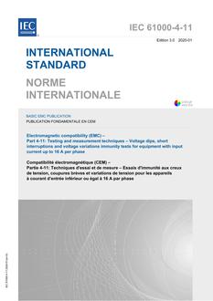 IEC 61000-4-11 Ed. 3.0 b PDF