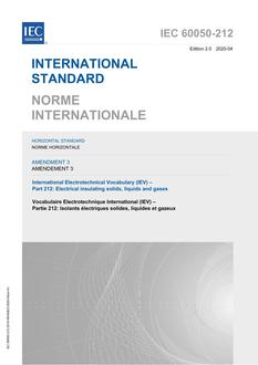IEC 60050-212 Amd.3 Ed. 2.0 b:2020 PDF