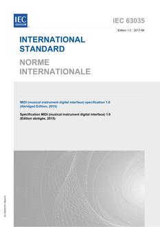IEC 63035 Ed. 1.0 b PDF
