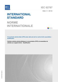 IEC 62787 Ed. 1.0 b PDF