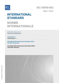 IEC 60050-802 Amd.1 Ed. 1.0 b:2021 PDF