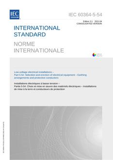 IEC 60364-5-54 Ed. 3.1 b PDF