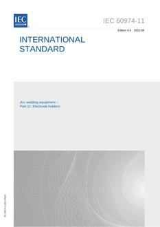 IEC 60974-11 Ed. 4.0 en:2021 PDF