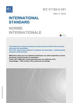 IEC 61189-5-301 Ed. 1.0 b PDF