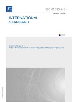 IEC 62595-2-5 Ed. 1.0 en PDF
