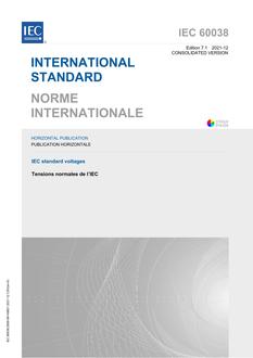 IEC 60038 Ed. 7.1 b PDF
