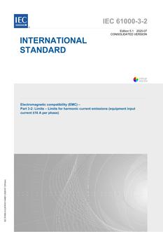 IEC 61000-3-2 Ed. 5.1 en PDF