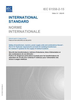 IEC 61558-2-15 Ed. 3.0 b PDF