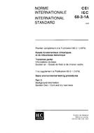 IEC 60068-3-1A Ed. 1.0 b PDF