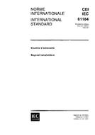 IEC 61184 Ed. 2.0 b:1997 PDF