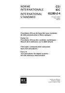 IEC 61280-2-4 Ed. 1.0 b PDF
