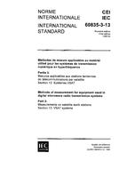 IEC 60835-3-13 Ed. 1.0 b PDF