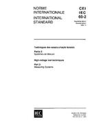IEC 60060-2 Ed. 2.0 b:1994 PDF IEC 60060-2 Ed. 2.0 b:1994 PDF