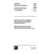 IEC 61938 Ed. 1.0 b:1996 PDF