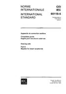 IEC 60118-5 Ed. 1.0 b PDF
