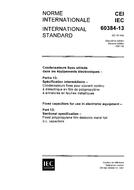 IEC 60384-13 Ed. 2.0 b:1991 PDF