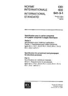 IEC 60641-3-1 Ed. 1.0 b:1992 PDF
