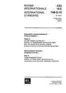 IEC 60748-2-10 Ed. 1.0 b PDF