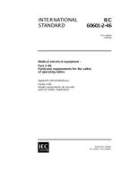 IEC 60601-2-46 Ed. 1.0 en:1998 PDF IEC 60601-2-46 Ed. 1.0 en:1998 PDF