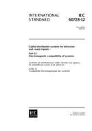 IEC 60728-12 Ed. 1.0 en:2001 PDF